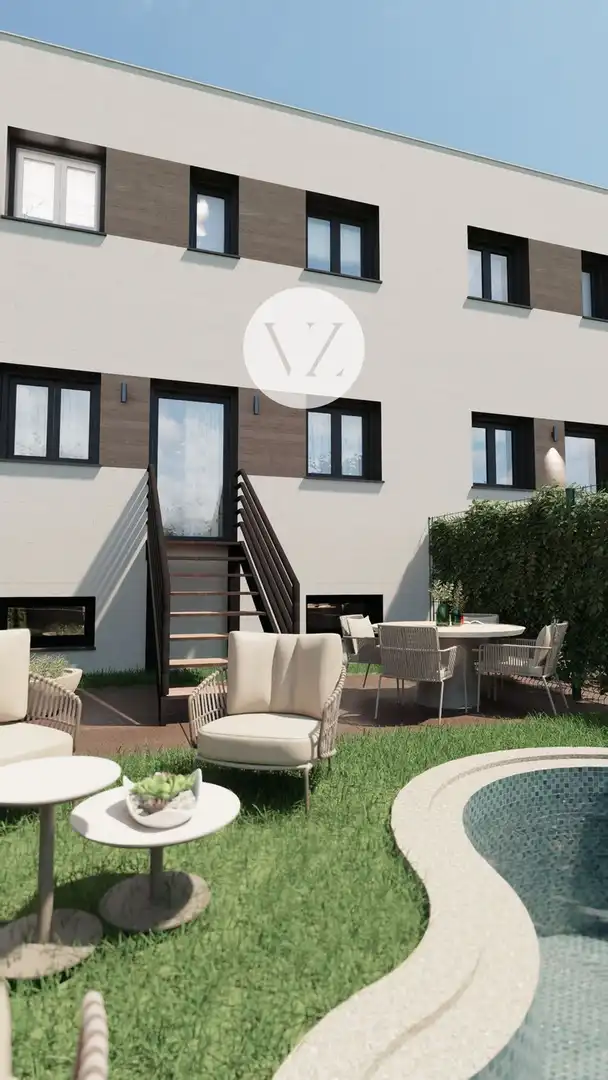 Terrace of Detached homes for sale in Barbadillo  with Air Conditioner, Heating and Private garden