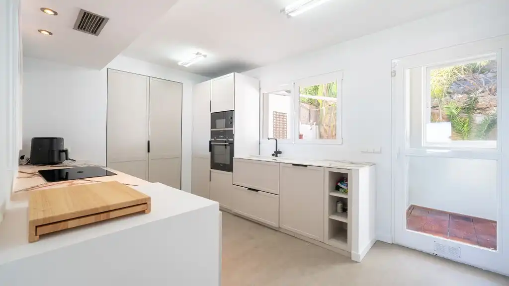 Cocina de Casa adosada en venta en  Palma de Mallorca con Aire acondicionado, Terraza y Amueblado