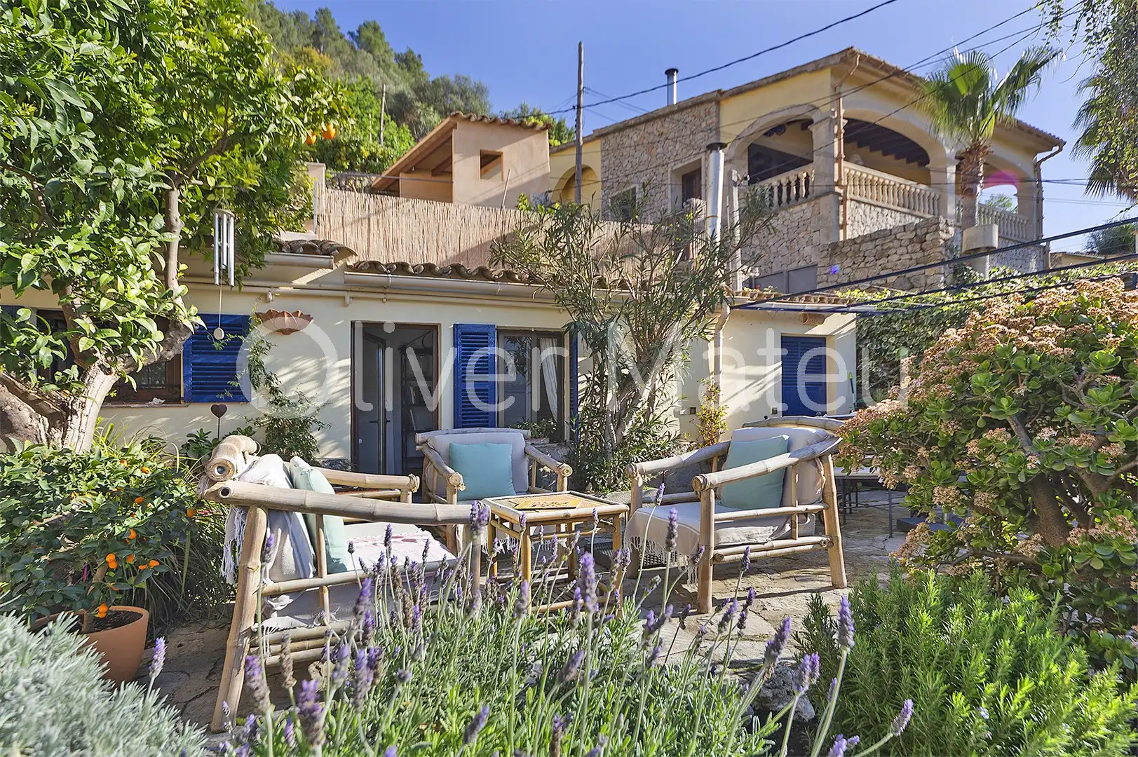 Garden of Houses for sale in Bunyola  with Heating, Private garden and Terrace