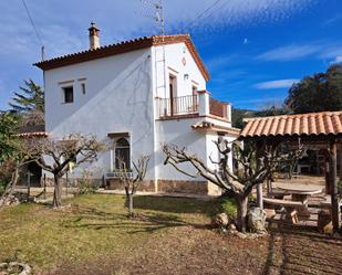 Exterior view of House or chalet for sale in Sant Martí de Centelles  with Heating, Terrace and Storage room