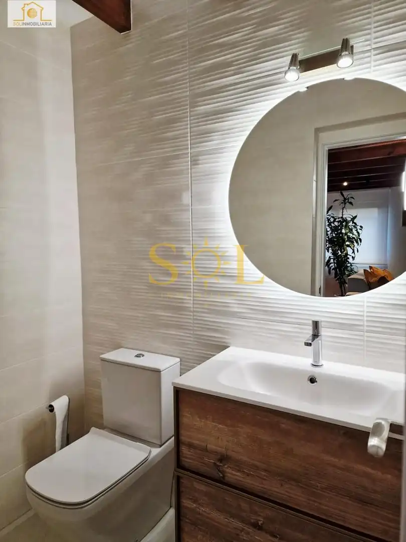 Baño de Casa o chalet en venta en Villaquilambre con Calefacción, Jardín privado y Parquet