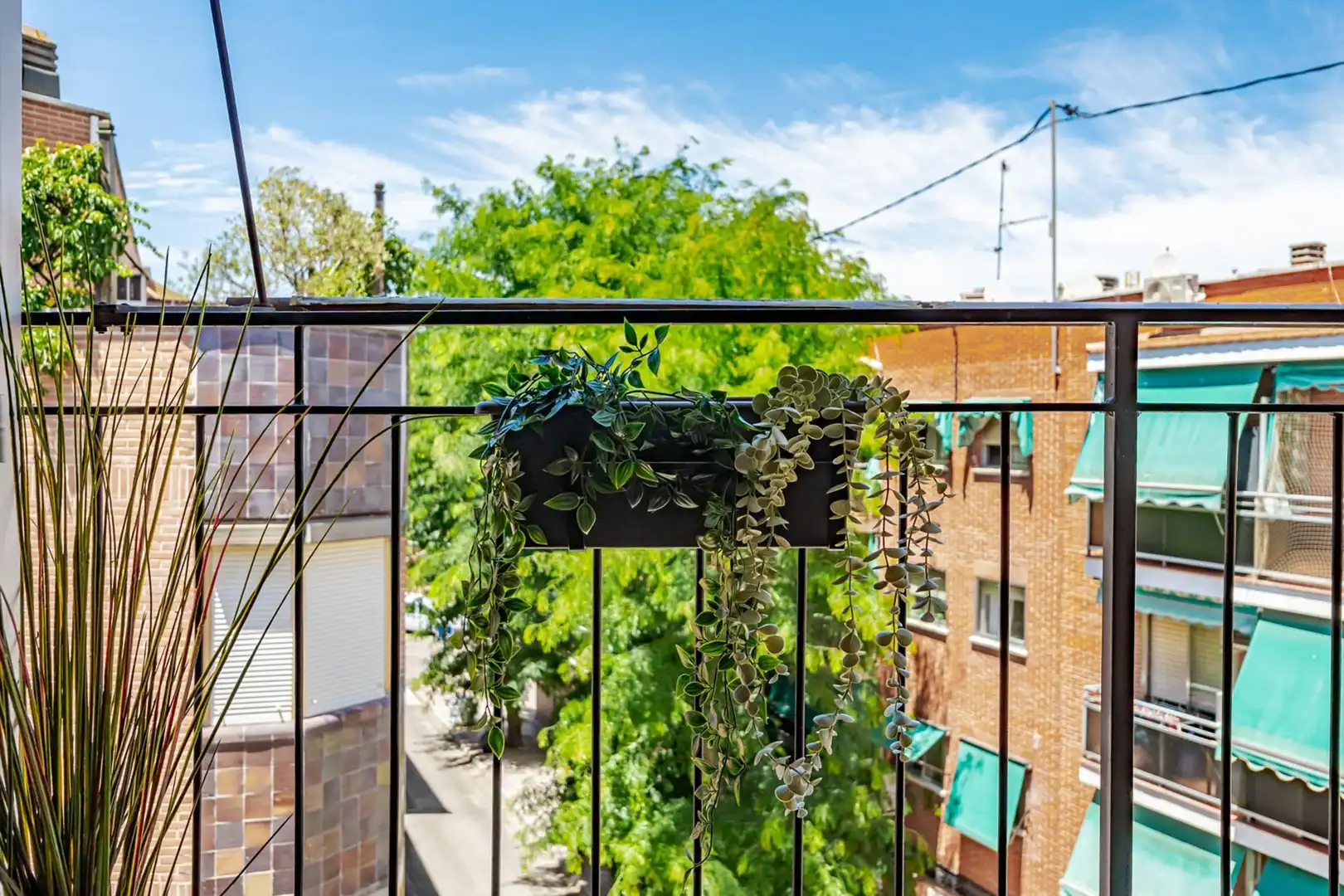 Balcony of Flat for sale in Madrid  with Air Conditioner, Terrace and Balcony