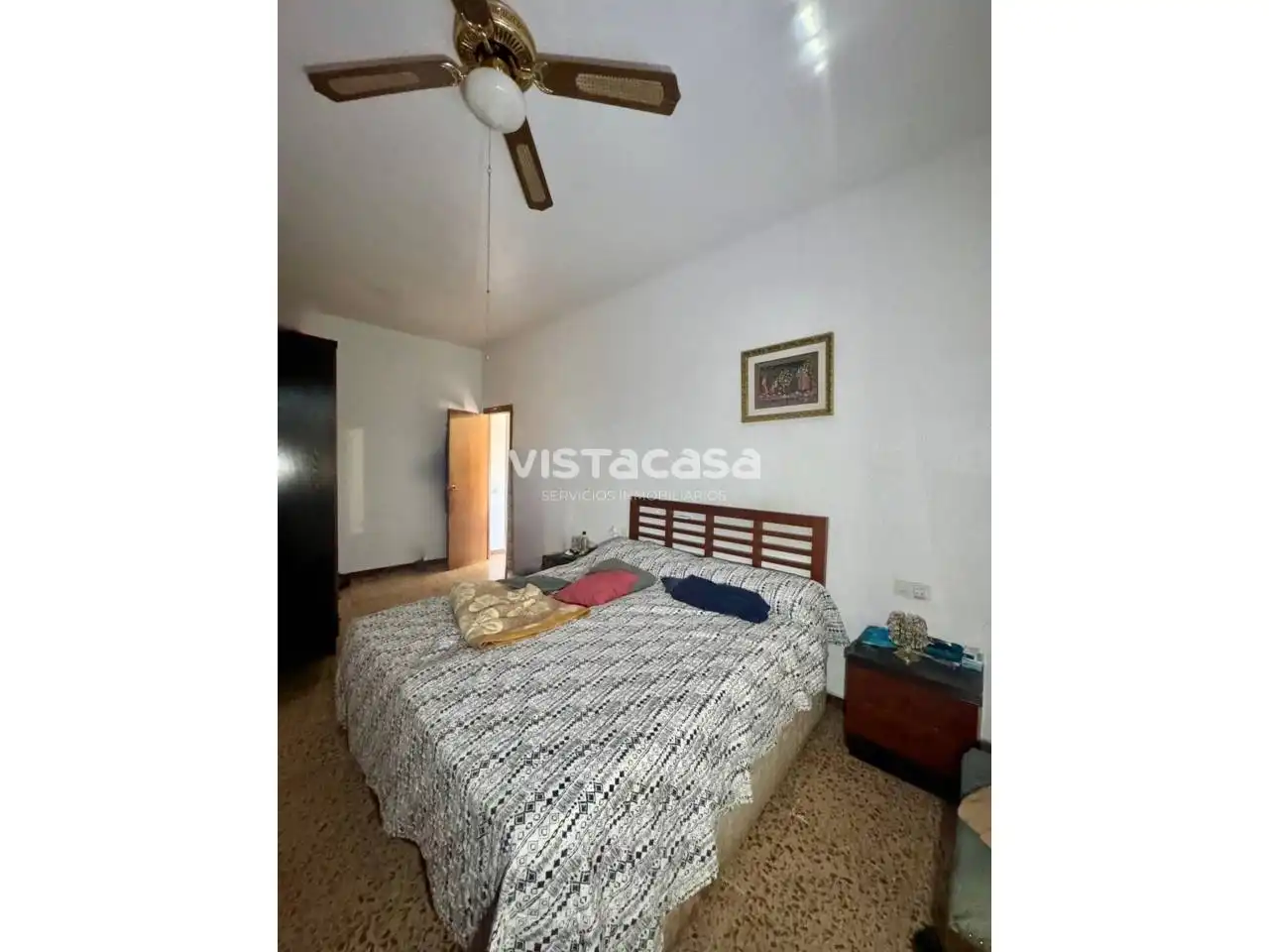 Schlafzimmer von Country house zum Verkauf in Mairena del Alcor mit Heizung, Privatgarten und Terrasse