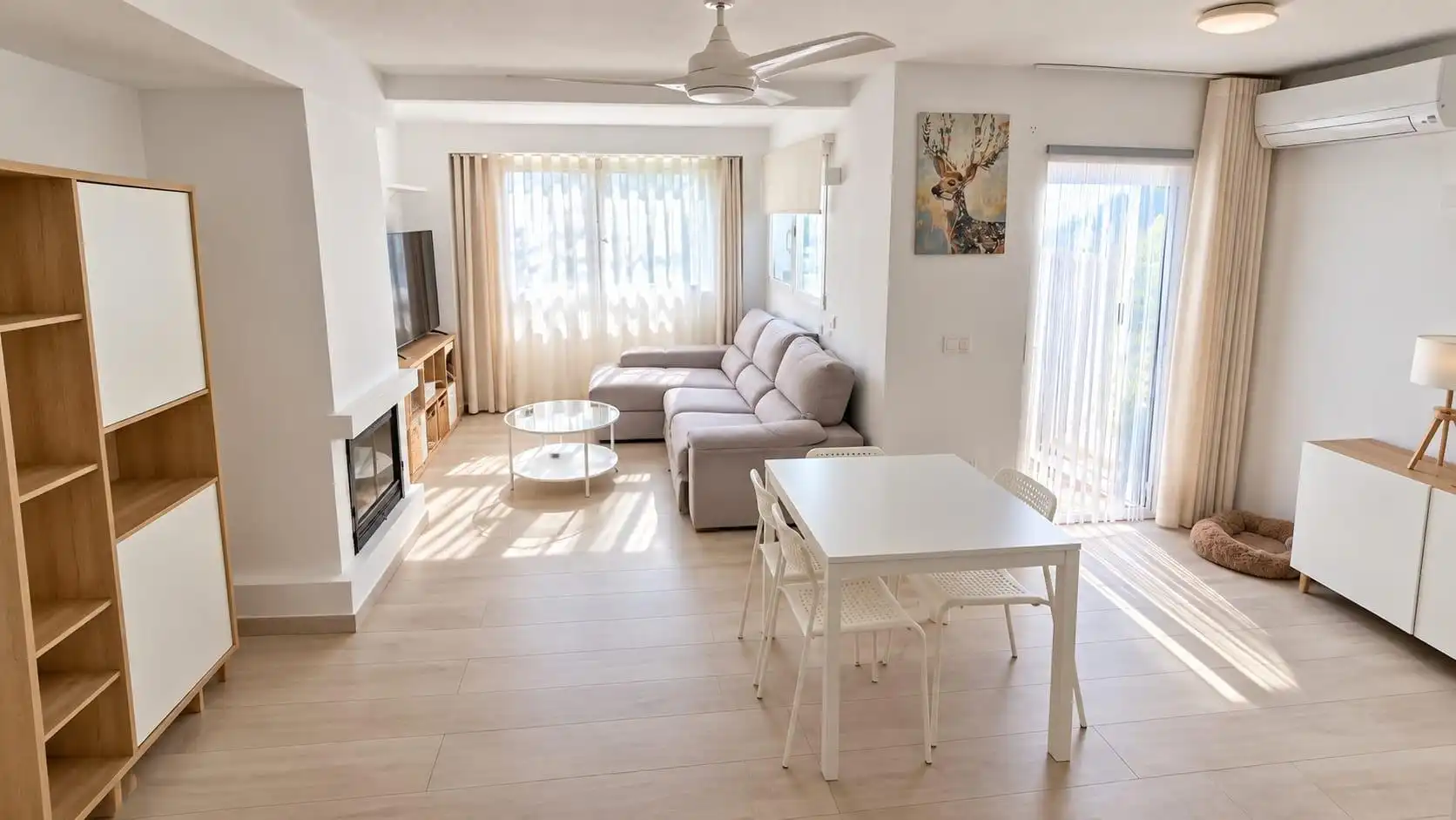 Living room of Houses for sale in La Nucia  with Private garden, Terrace and Furnished
