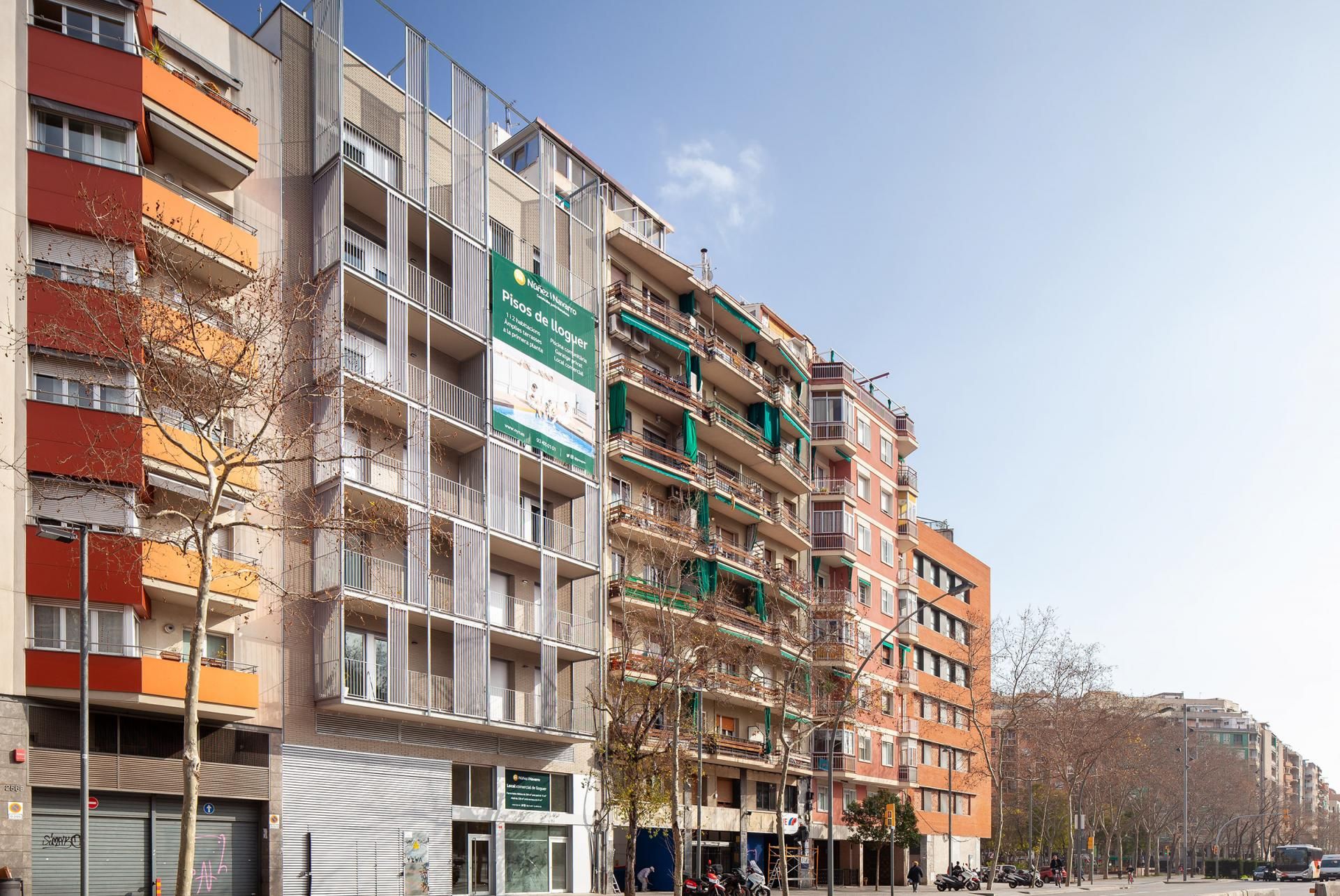 Exterior view of Garage to rent in  Barcelona Capital