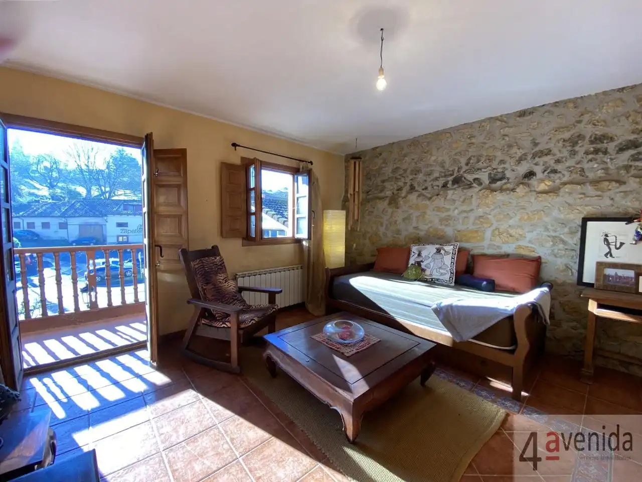 Living room of Houses for sale in Nava  with Heating and Terrace