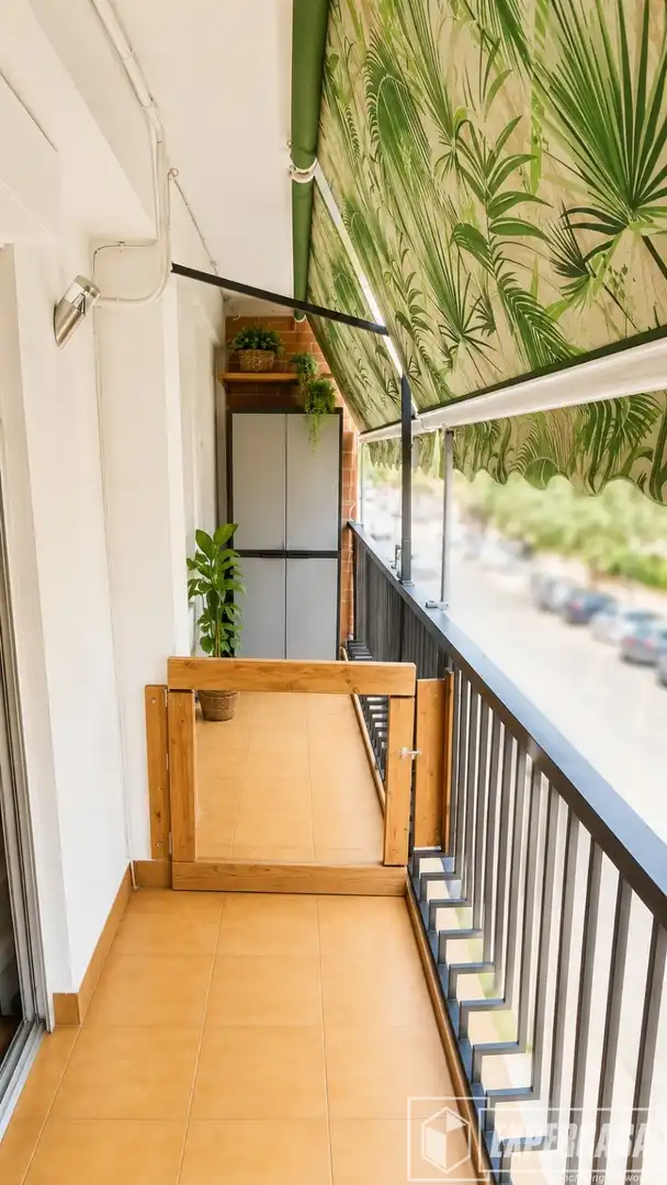 Balcony of Flat for sale in Burjassot