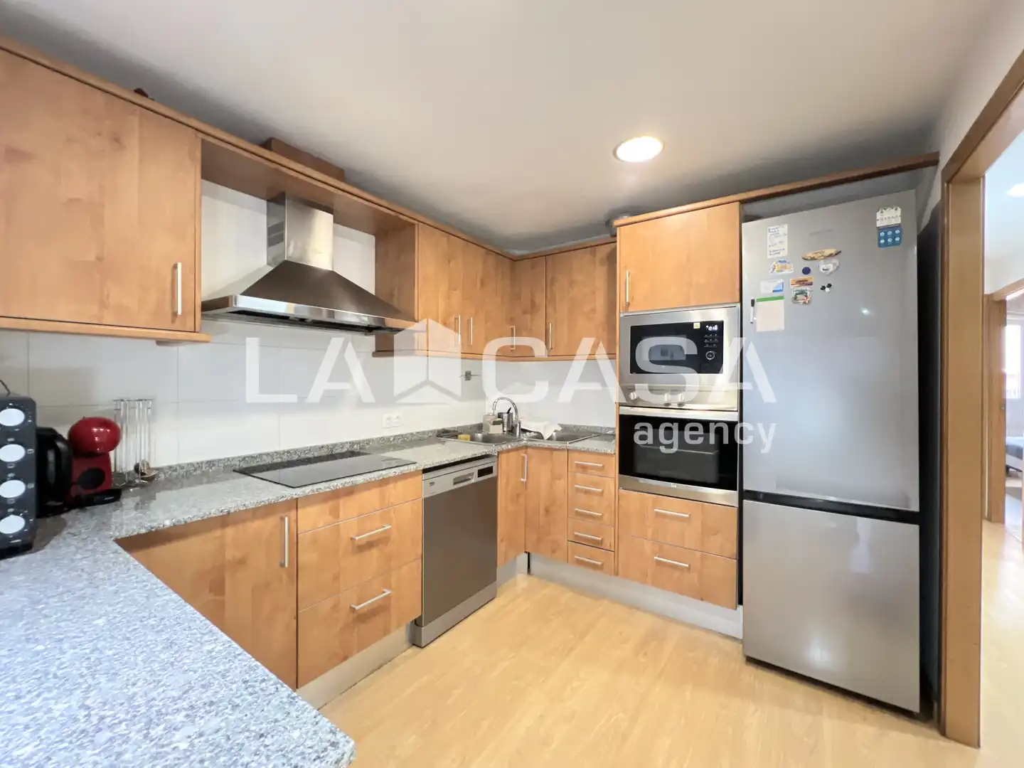 Kitchen of Flat for sale in Badalona  with Heating, Terrace and Storage room