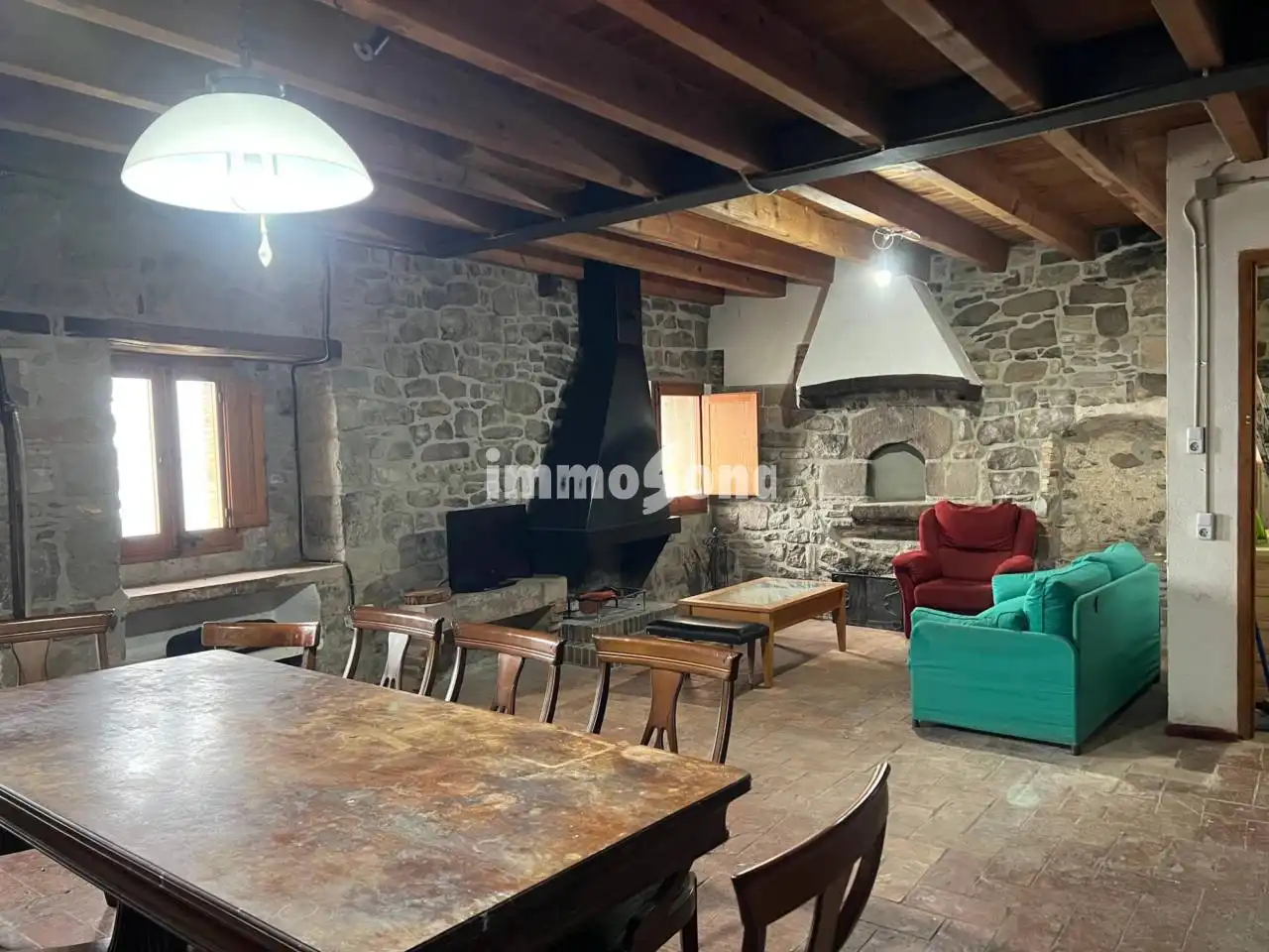 Sala de estar de Finca rústica en venta en Moià