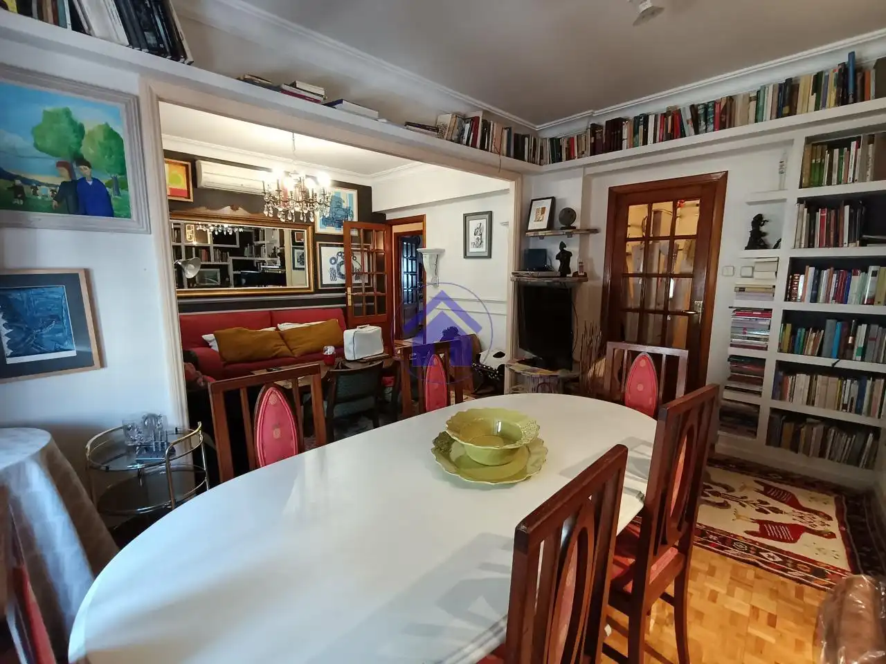 Comedor de Piso de alquiler en Vigo  con Calefacción, Parquet y Terraza