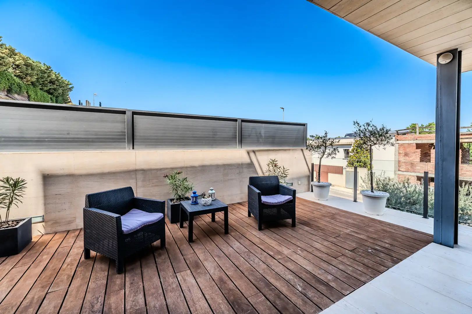 Terrassa de Casa o xalet en venda en Tàrrega amb Aire condicionat, Jardí privat i Terrassa