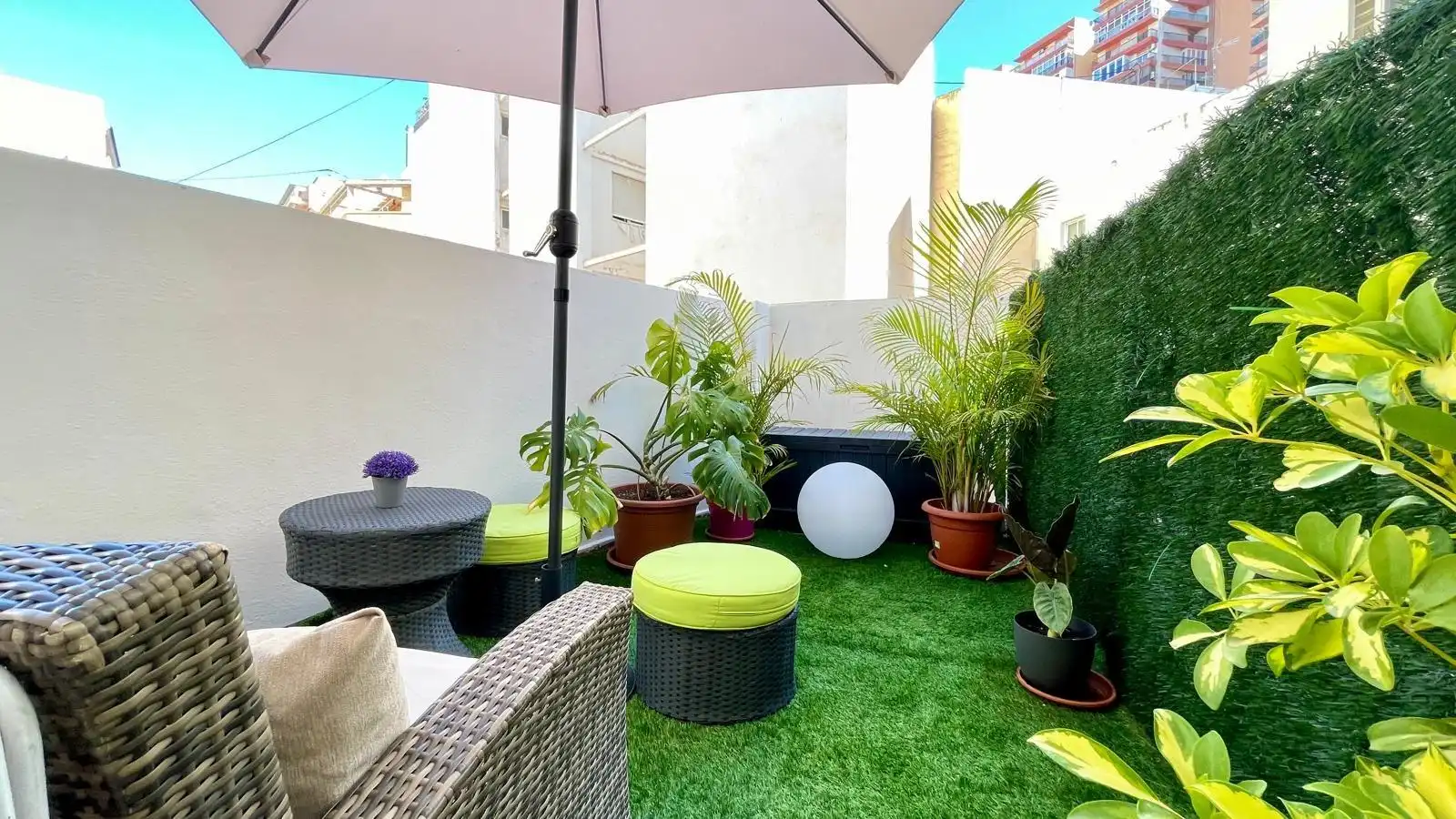 Terrace of Flat for sale in Alicante / Alacant  with Air Conditioner, Heating and Terrace