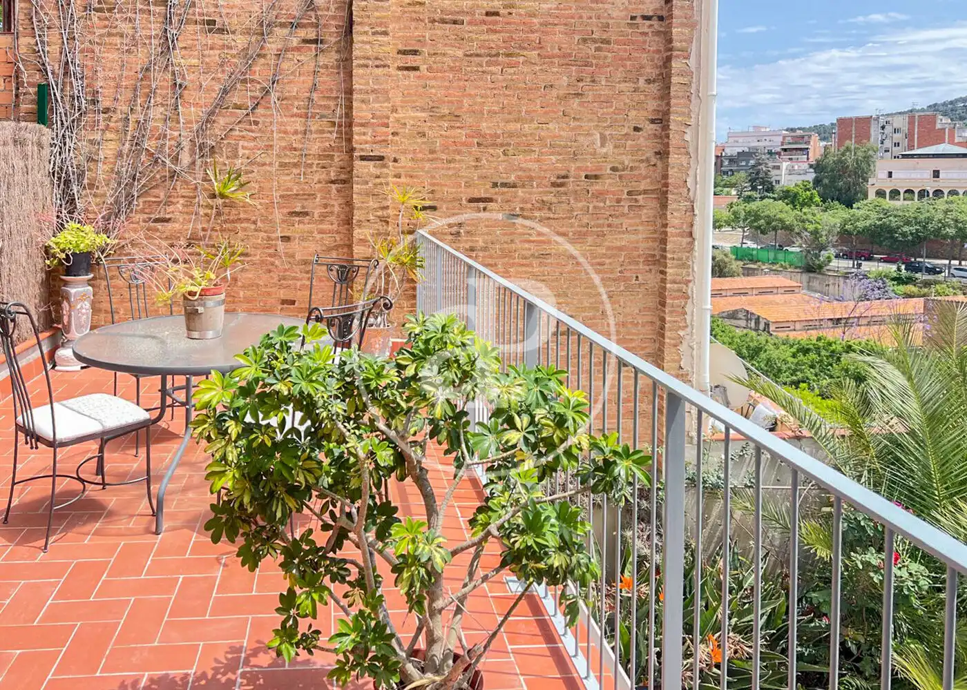 Terrace of Houses for rent in Barcelona  with Air Conditioner, Heating and Terrace