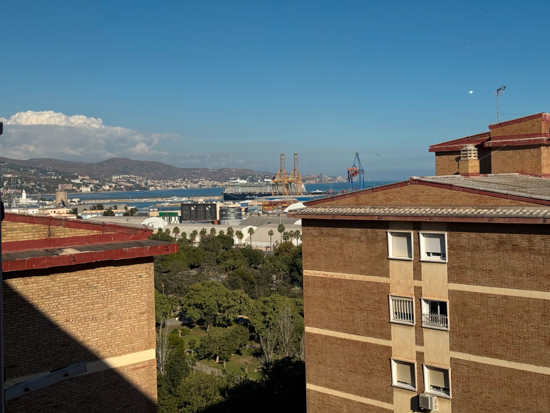 Vista exterior de Pis en venda en Málaga Capital