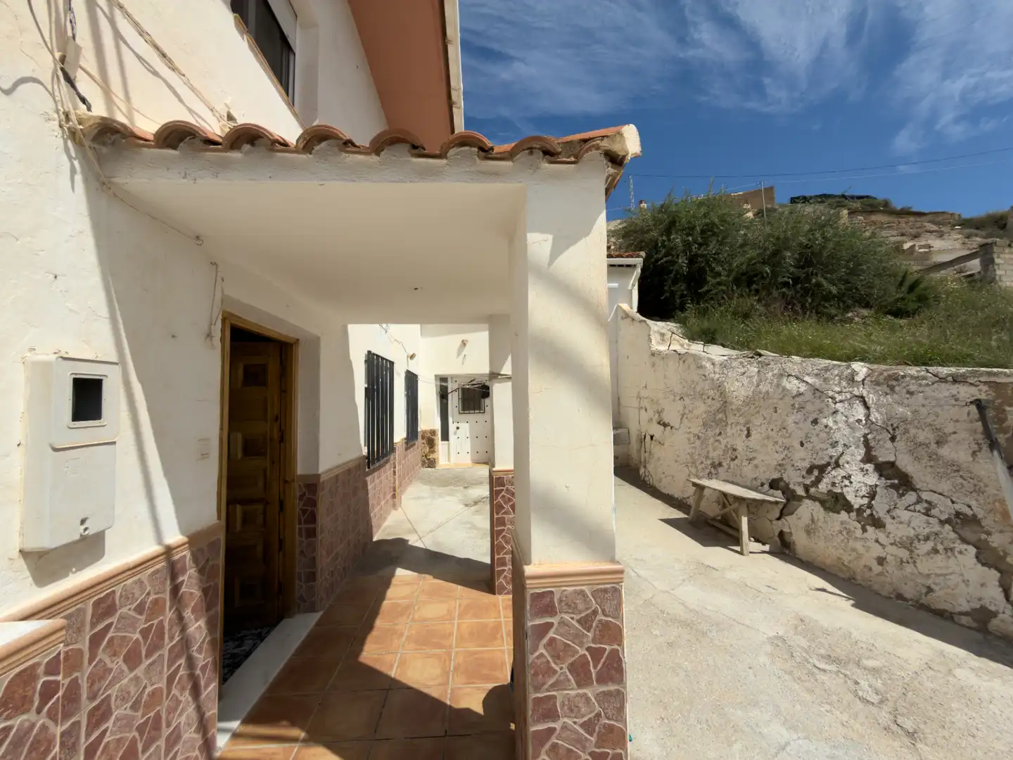 Außenansicht von Haus oder Chalet zum Verkauf in Zújar mit Möbliert, Ofen und Waschmaschine