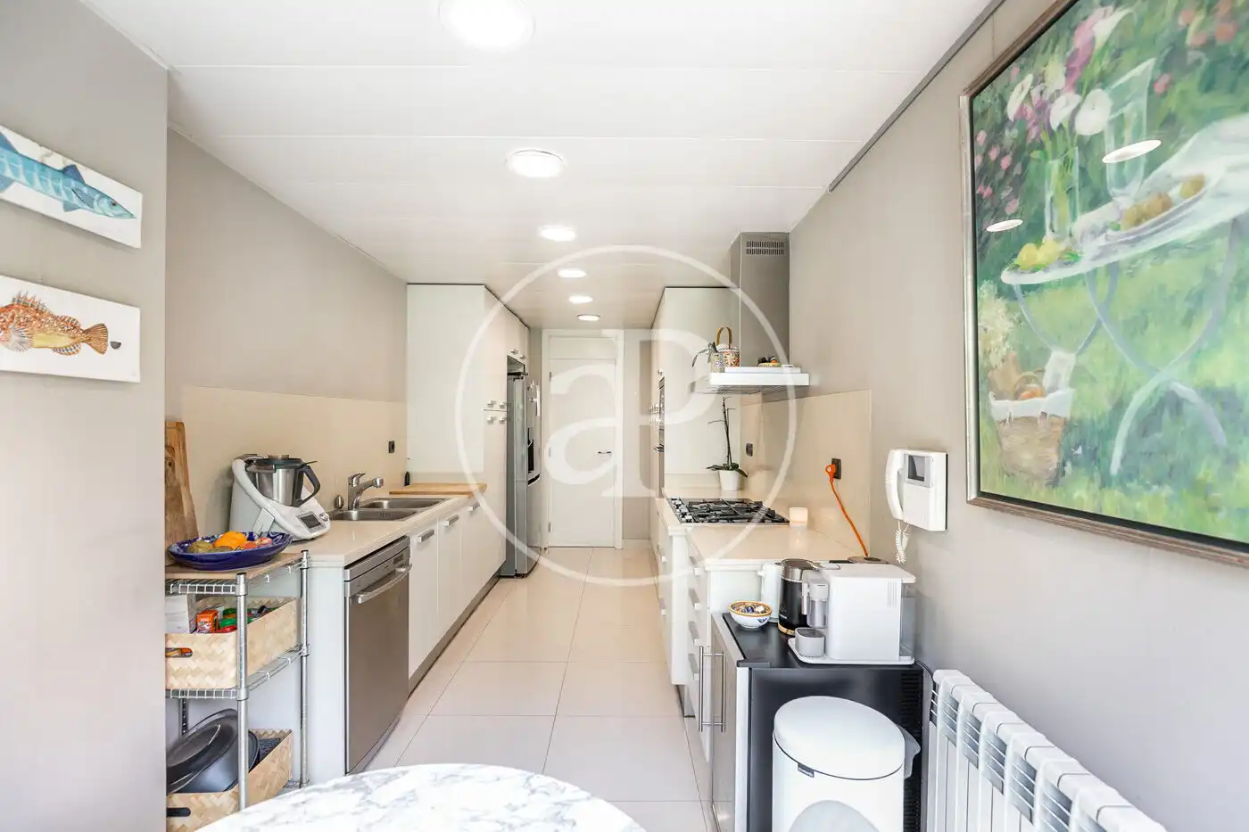 Cuina de Pis en venda en Barcelona amb Aire condicionat, Calefacció i Jardí privat