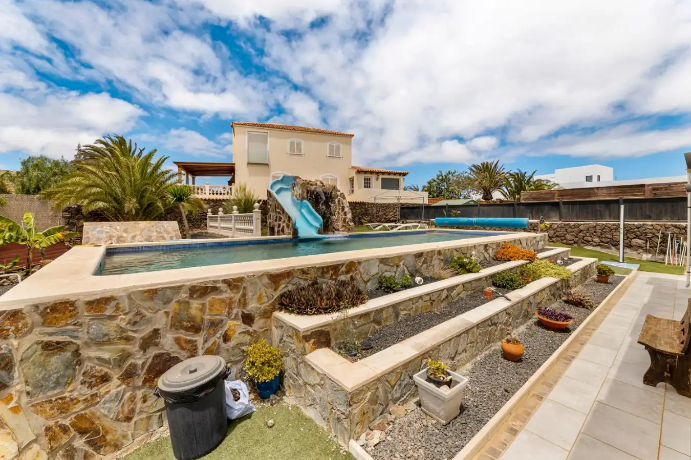 Swimming pool of Houses for sale in La Oliva  with Heating, Private garden and Terrace