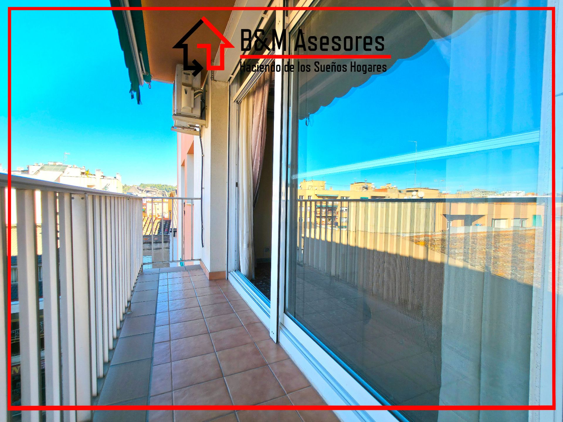 Balcony of Flat for sale in Sant Andreu de la Barca  with Air Conditioner, Heating and Terrace