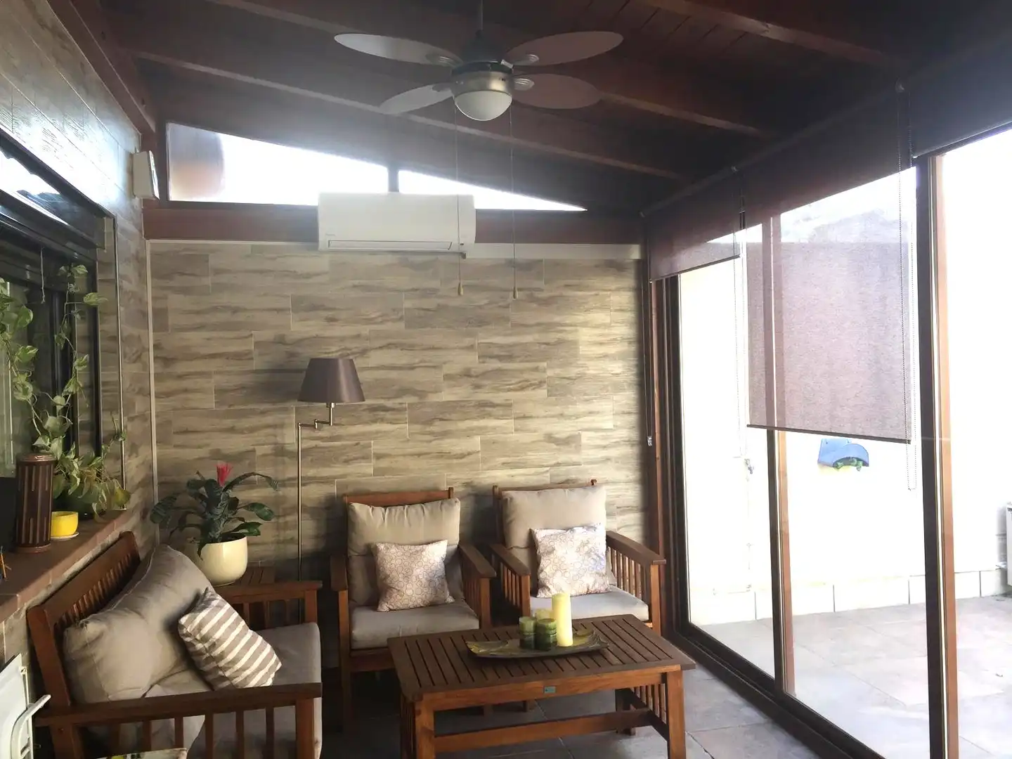 Terrasse von Einfamilien-Reihenhaus zum Verkauf in Aranjuez mit Klimaanlage, Heizung und Terrasse