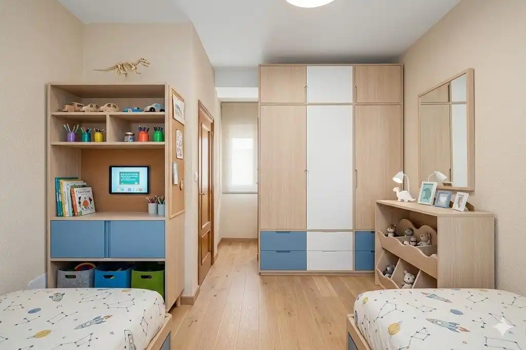 Bedroom of Flat for sale in Madrid  with Heating