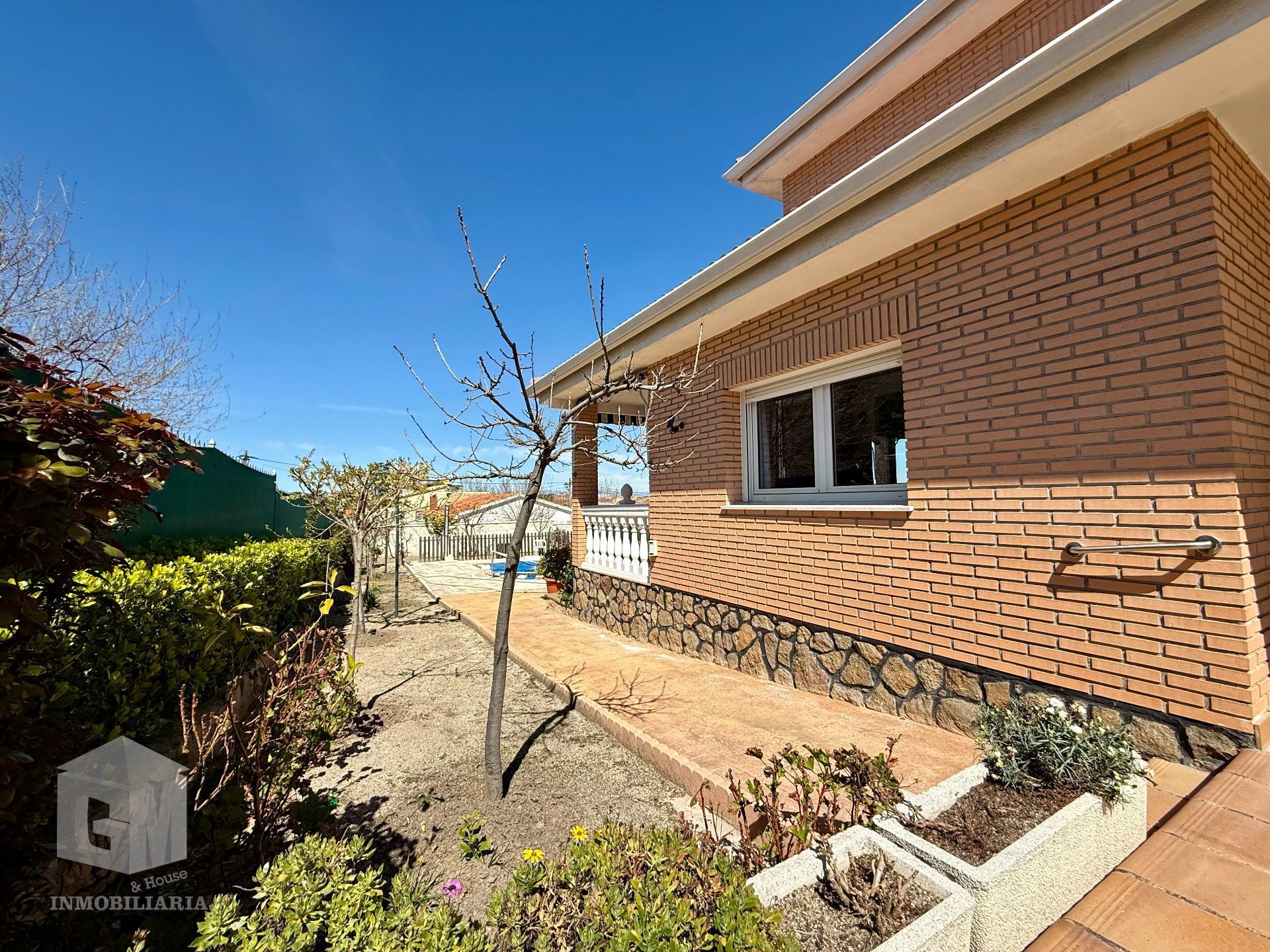Exterior view of House or chalet for sale in El Álamo  with Heating, Private garden and Terrace