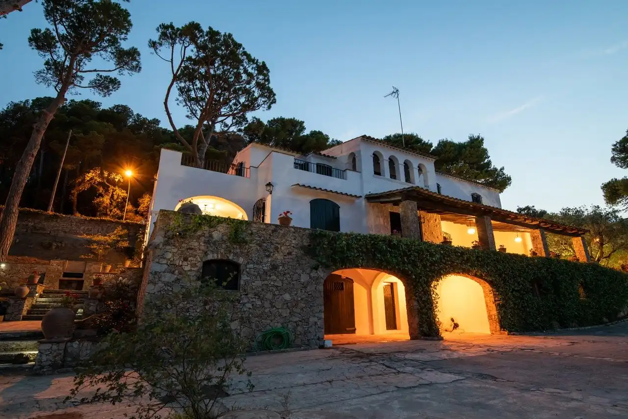 Exterior view of Houses for sale in Palafrugell  with Heating, Terrace and Swimming Pool