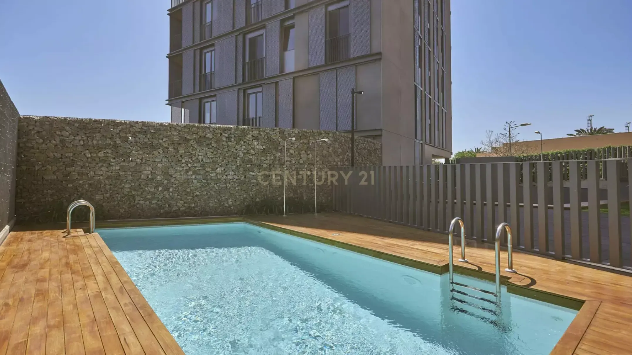 Swimming pool of Apartment for sale in  Barcelona Capital  with Swimming Pool and Balcony