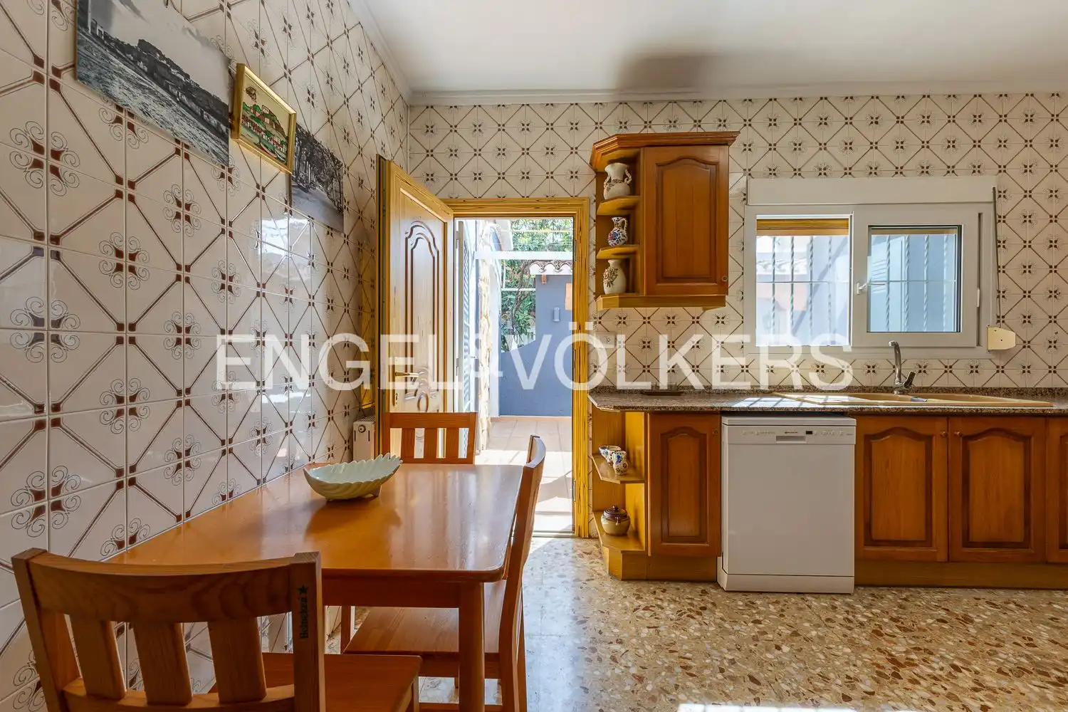 Cocina de Casa o chalet en venta en Dénia con Aire acondicionado, Calefacción y Jardín privado