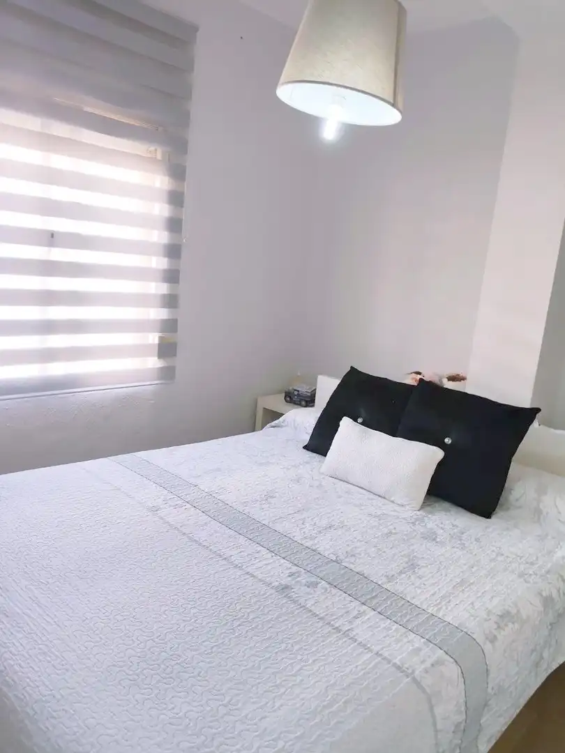 Bedroom of Flat for sale in Málaga  with Air Conditioner, Terrace and Furnished