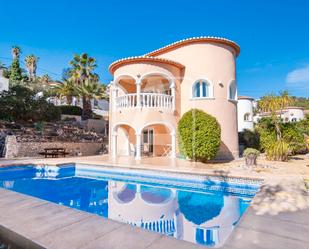 Vista exterior de Casa o xalet en venda en Benissa amb Aire condicionat, Calefacció i Jardí privat