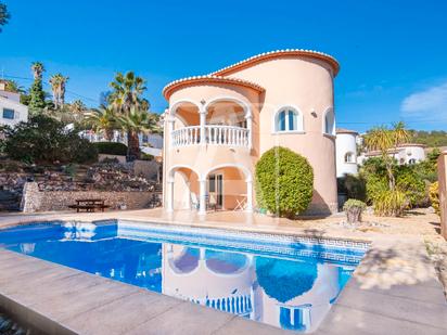 Exterior view of House or chalet for sale in Benissa  with Air Conditioner, Heating and Private garden