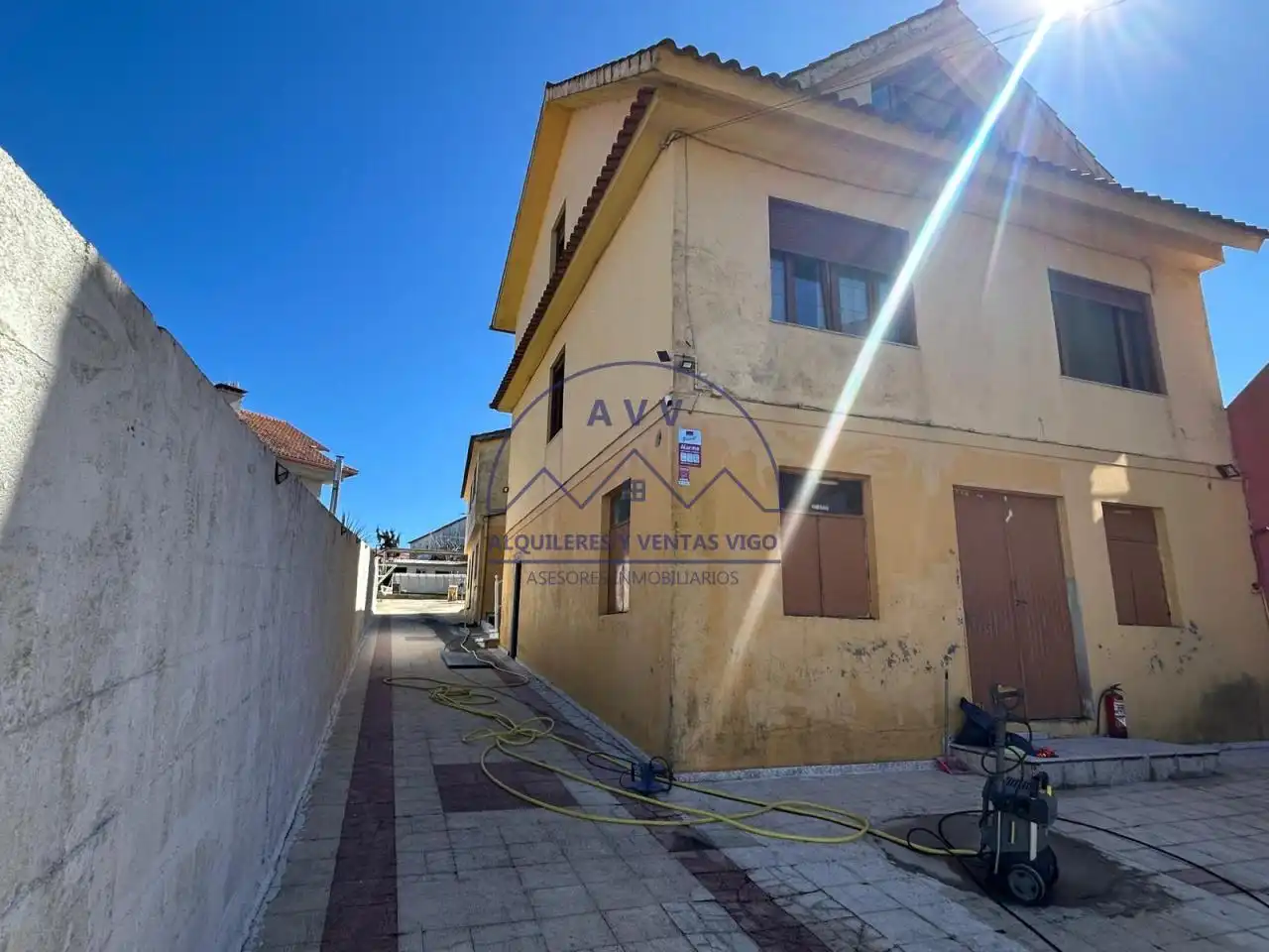 Vista exterior de Casa o chalet en venta en Vigo  con Calefacción, Jardín privado y Terraza