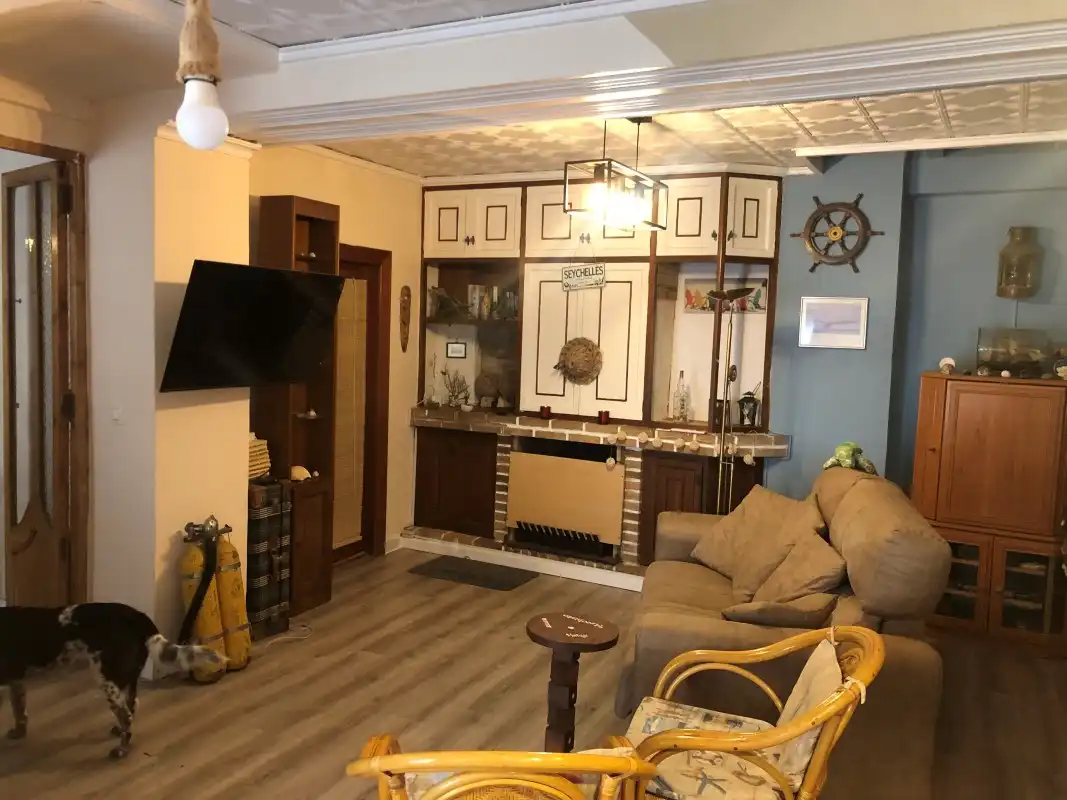 Living room of Houses for sale in Bellreguard  with Air Conditioner and Furnished