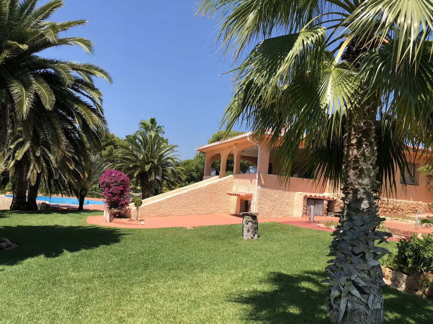 Jardí de Casa o xalet en venda en Alcalà de Xivert amb Calefacció, Jardí privat i Piscina