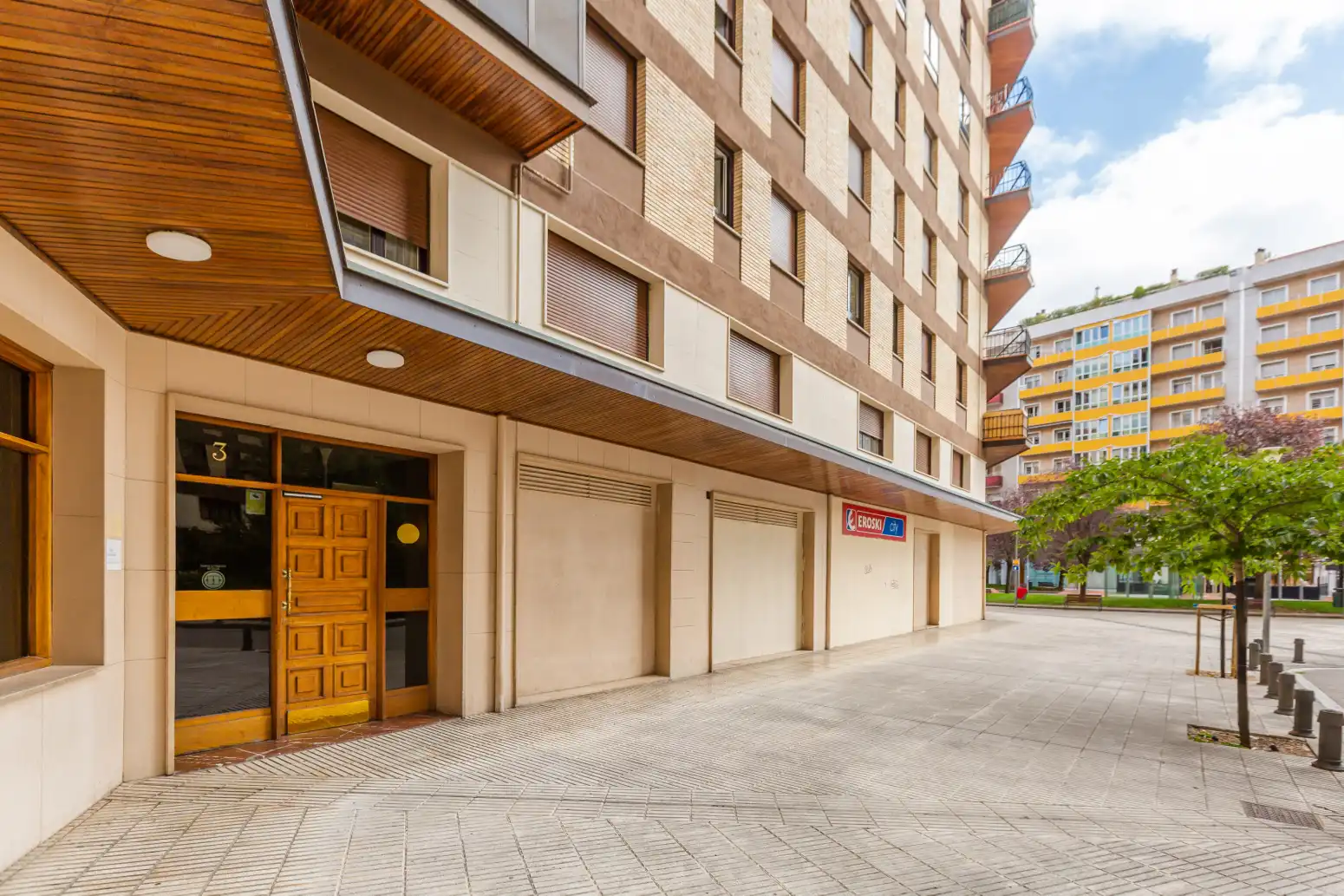 Exterior view of Flat for sale in  Pamplona / Iruña  with Heating, Parquet flooring and Terrace