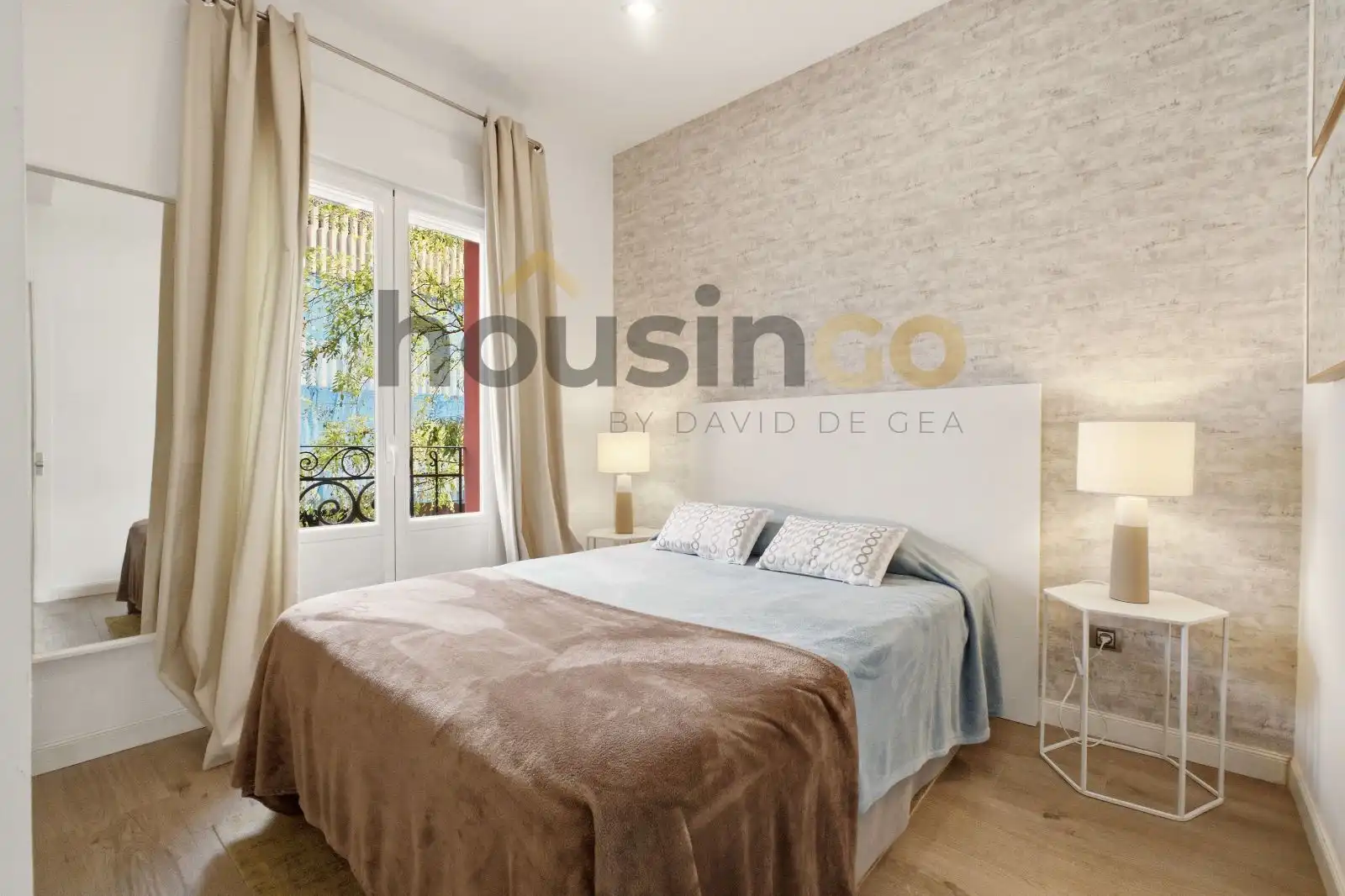 Habitación de Piso de alquiler en Madrid con Aire acondicionado, Calefacción y Parquet