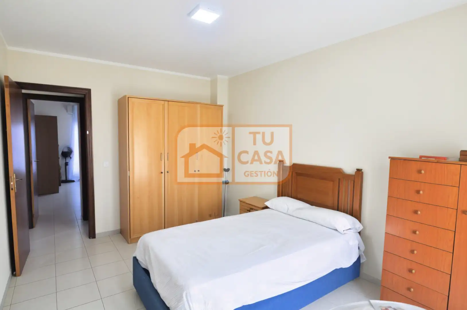 Schlafzimmer von Wohnung zum Verkauf in Malpartida de Cáceres mit Terrasse, Abstellraum und Möbliert