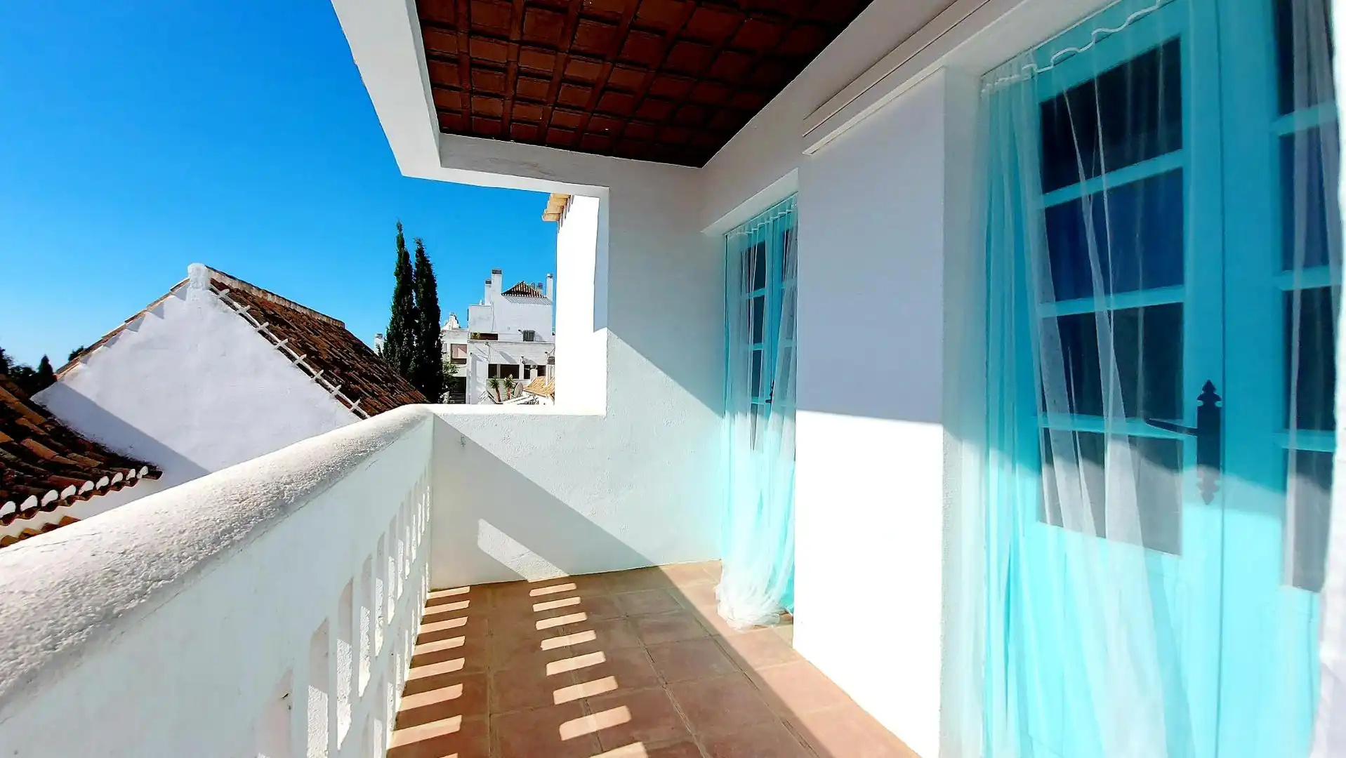 Terrassa de Casa adosada en venda en Mijas amb Aire condicionat, Terrassa i Traster