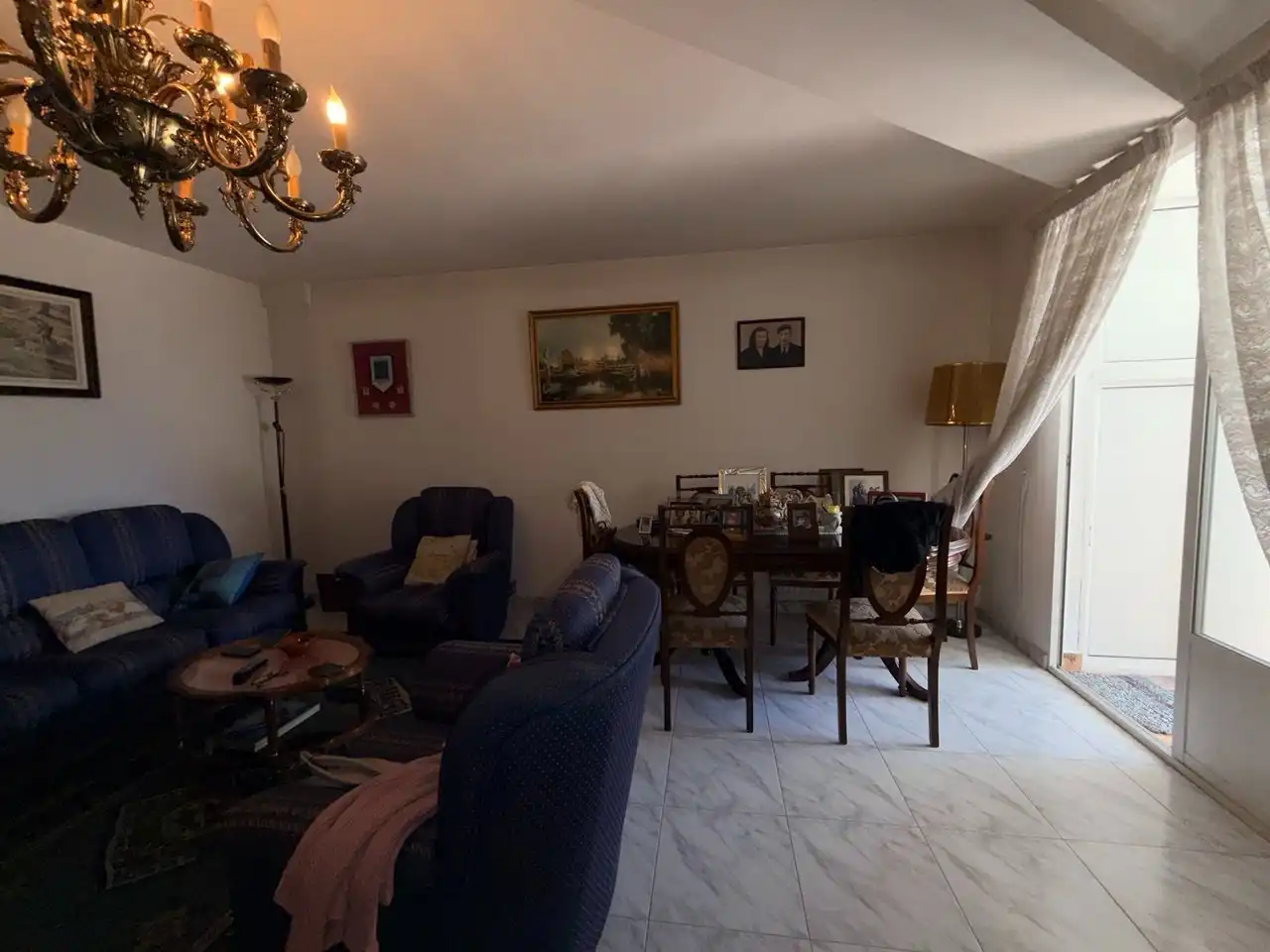 Living room of Flat for sale in Lugo  with Heating, Terrace and Storage room