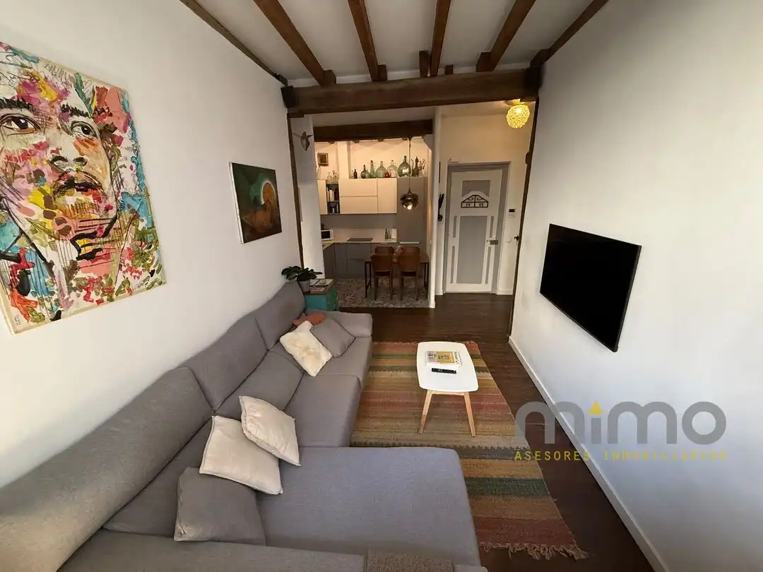 Living room of Flat for sale in Donostia - San Sebastián   with Heating, Terrace and Storage room