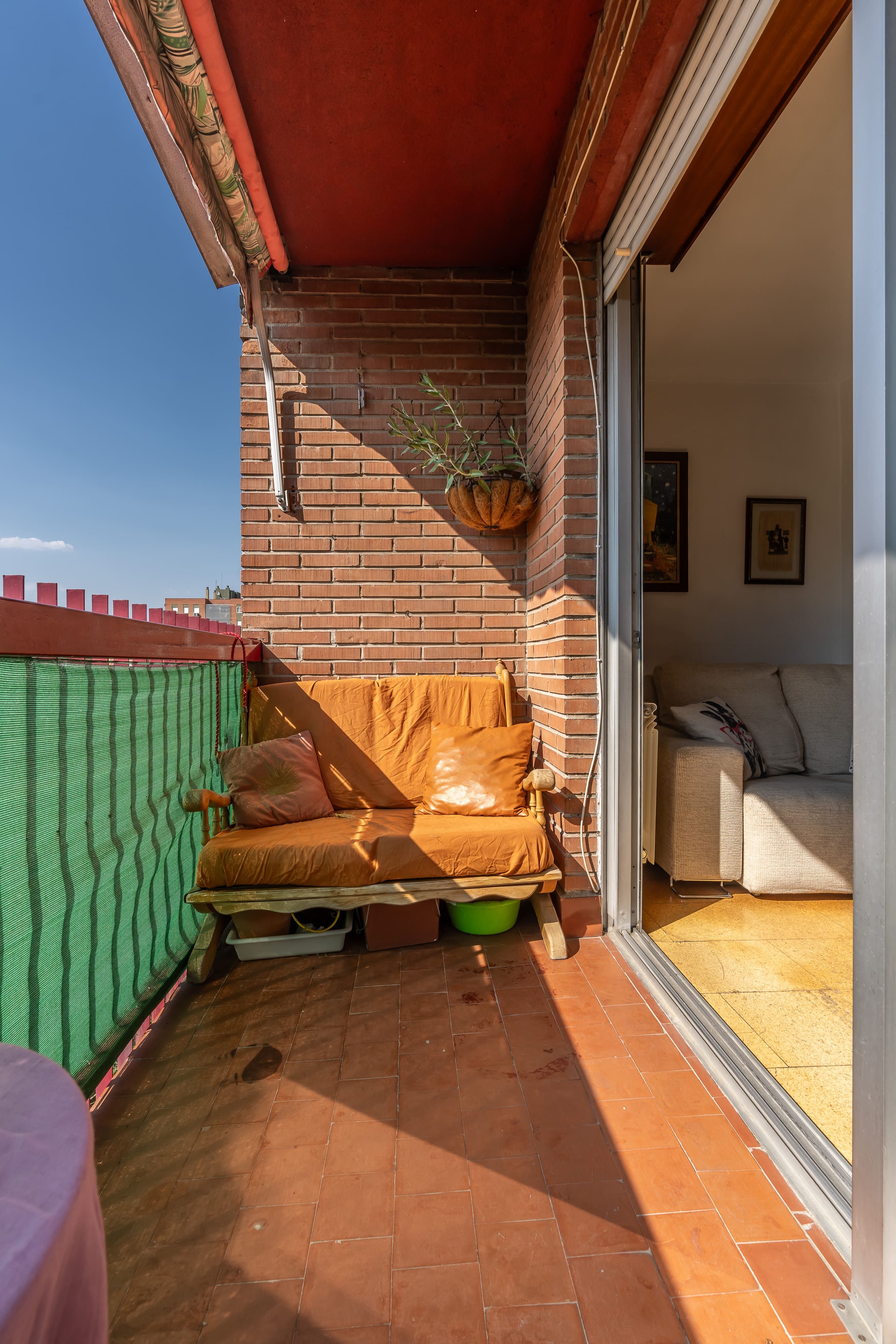 Balcony of Flat for sale in  Madrid Capital  with Heating and Terrace
