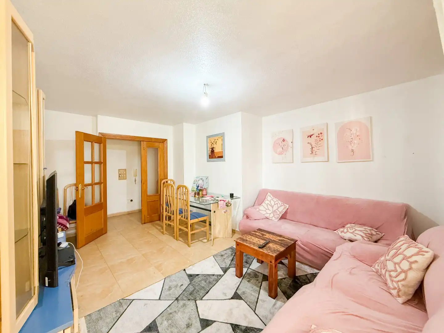 Sala de estar de Apartamento en venta en Águilas con Aire acondicionado, Amueblado y Horno