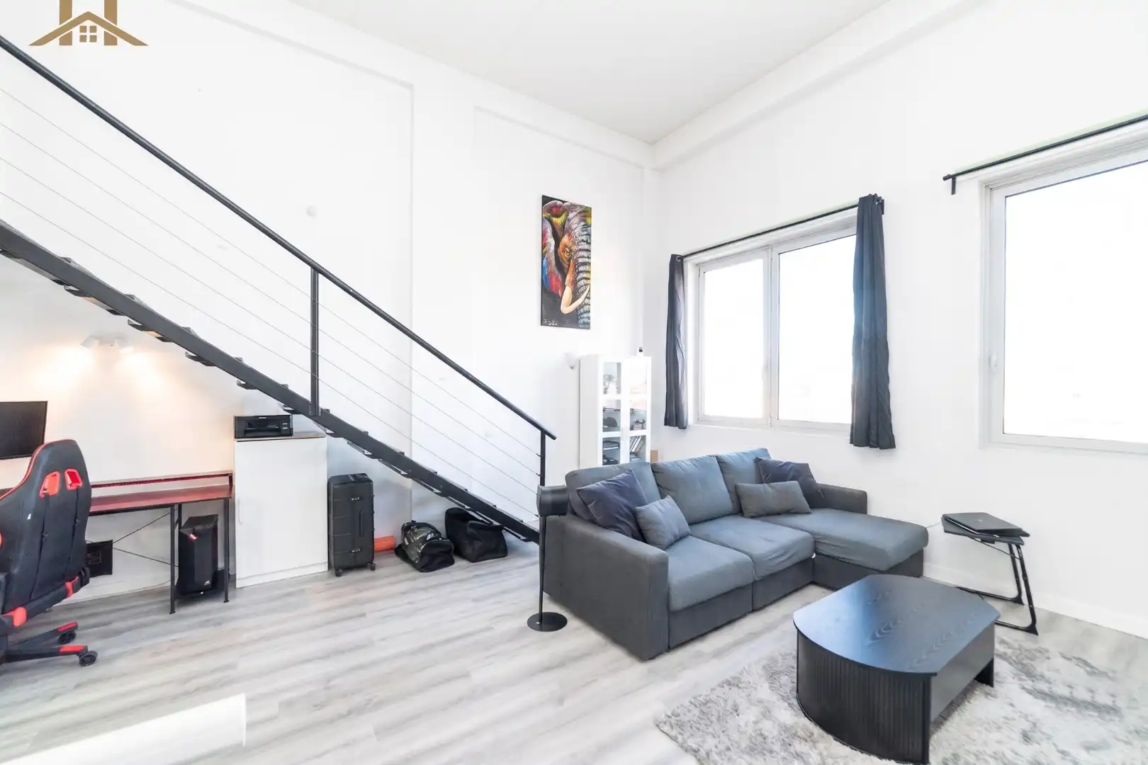 Sala de estar de Loft en venta en Torrejón de Ardoz con Aire acondicionado, Calefacción y Amueblado