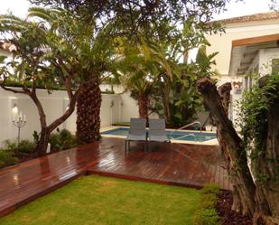 Terrassa de Casa o xalet de lloguer en Marbella amb Jardí privat i Piscina
