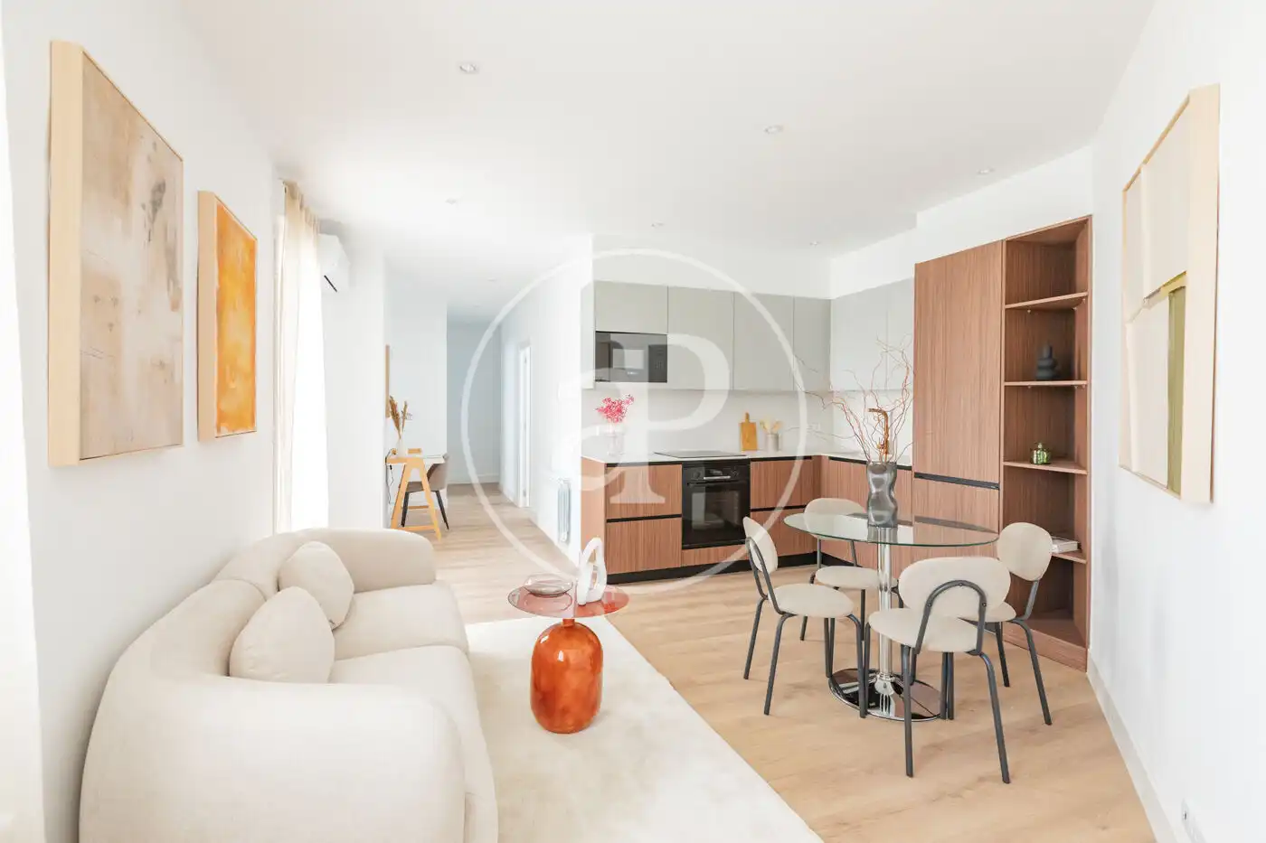 Sala d'estar de Pis en venda en Madrid amb Aire condicionat, Calefacció i Terrassa