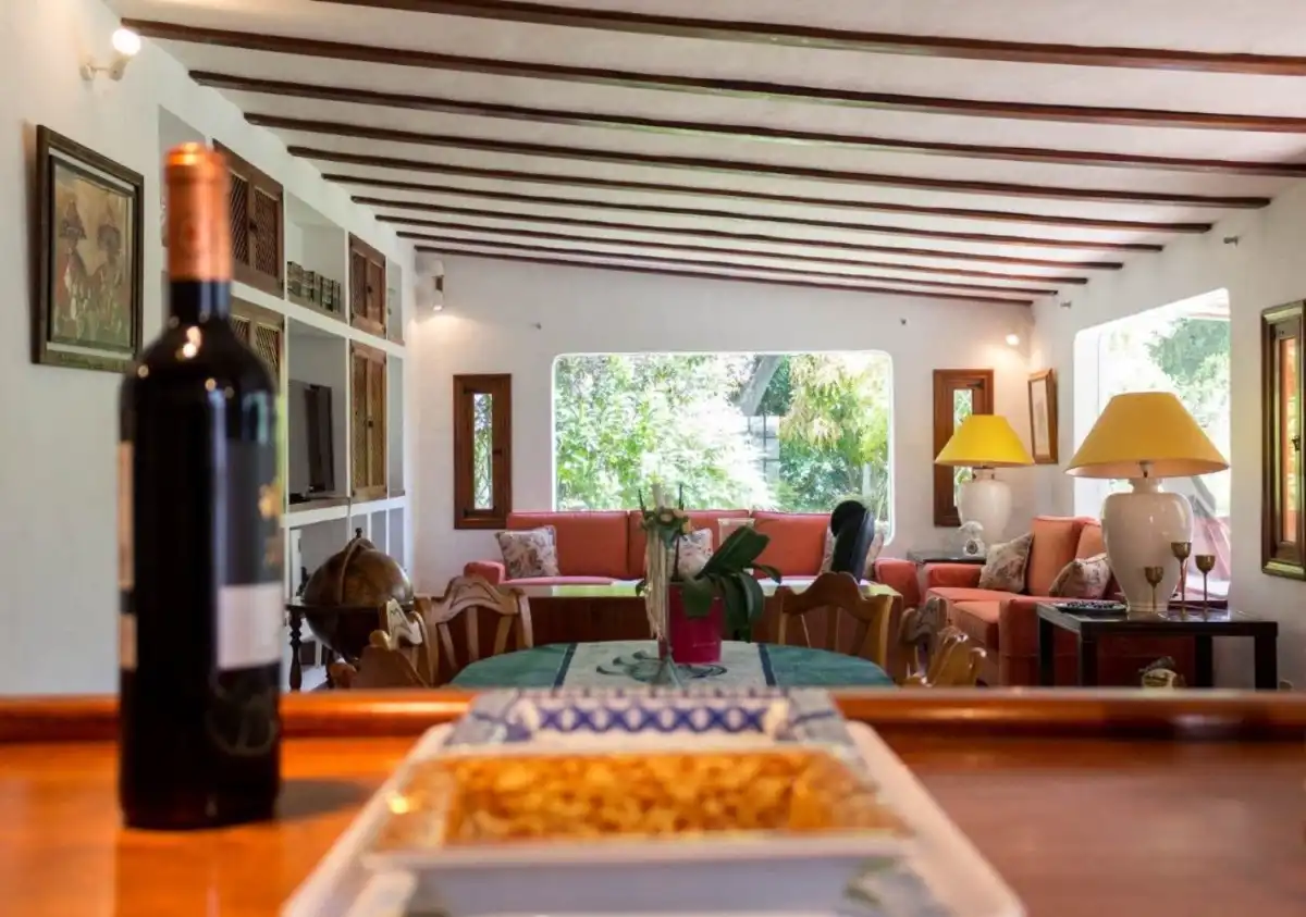 Menjador de Casa o xalet en venda en Santa Brígida amb Jardí privat i Terrassa