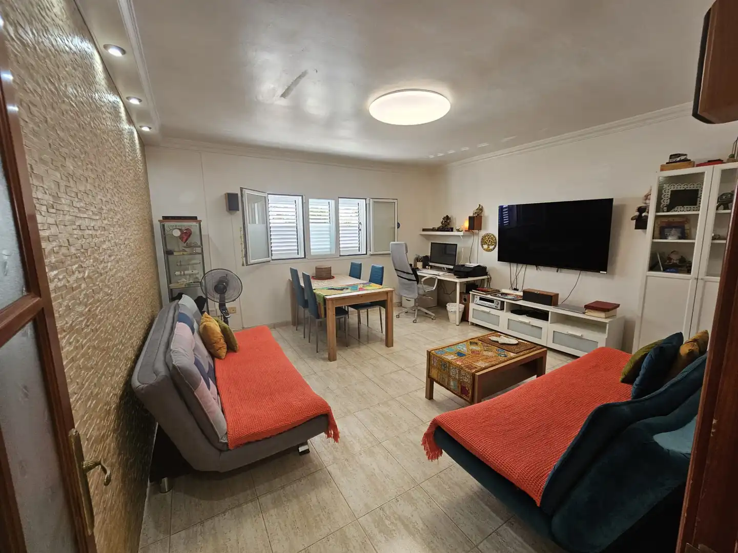Sala de estar de Planta baja en venta en Santa Lucía de Tirajana con Trastero, Amueblado y Horno