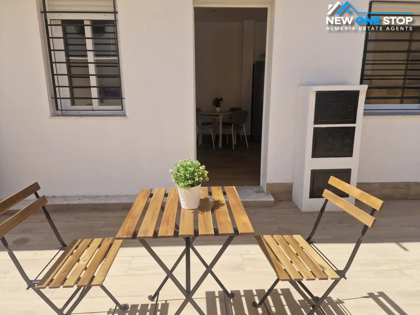 Terraza de Piso en venta en Mojácar con Horno, Lavadora y Microondas