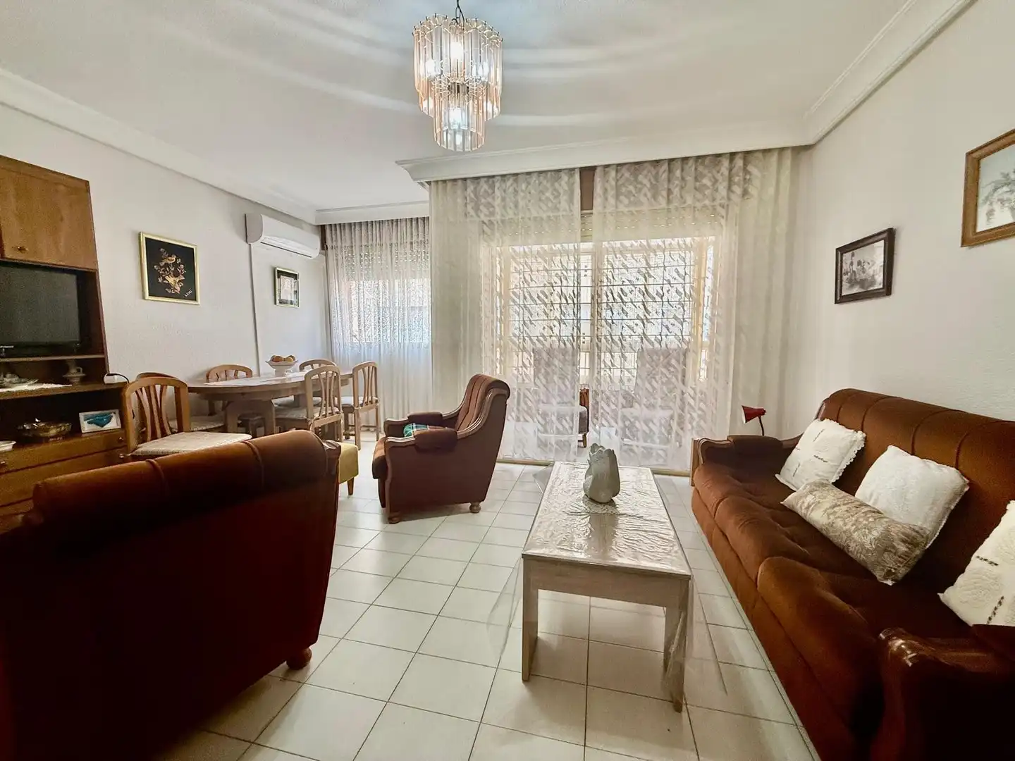 Sala de estar de Piso en venta en San Pedro del Pinatar con Aire acondicionado, Terraza y Trastero