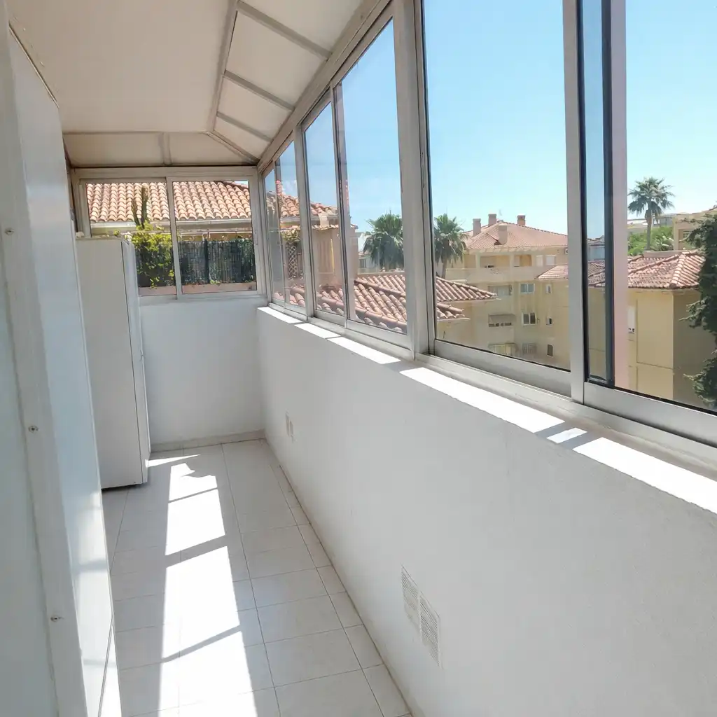 Terrasse von Dachboden zum Verkauf in Málaga mit Klimaanlage, Privatgarten und Terrasse